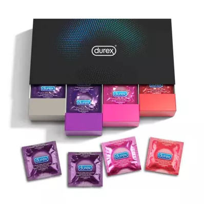 Durex Fun Explosion Condoms Mix of 4 Types (40 pieces)