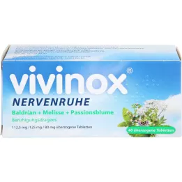 VIVINOX Nerve Rest Baldr.+Mel.+Passion.Calm.Drag., 40 pcs