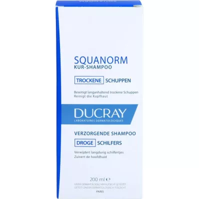 DUCRAY SQUANORM dry dandruff cure shampoo, 200 ml