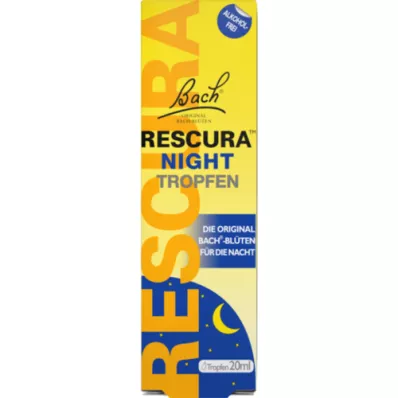 BACHBLÜTEN Original Rescura Night drops alc.free, 20 ml