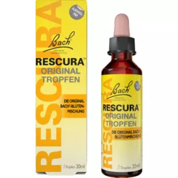 BACHBLÜTEN Original Rescura drops alcohol-free, 20 ml