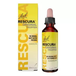 BACHBLÜTEN Original Rescura drops alcohol-free, 20 ml