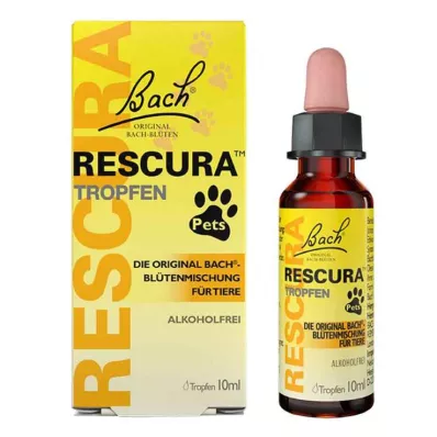 Bach flowers Original Rescura Pets drops alcohol-free vet.(for animals), 10 ml Bach flowers Original Rescura Pets drops alcohol-free vet.(for animals), 10 ml
