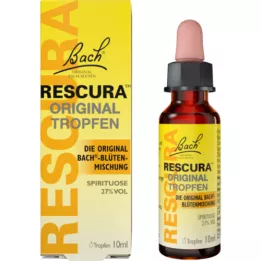 BACHBLÜTEN Original Rescura drops with alcohol, 10 ml