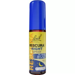 BACHBLÜTEN Original Rescura Night Spray with alcohol, 20 ml
