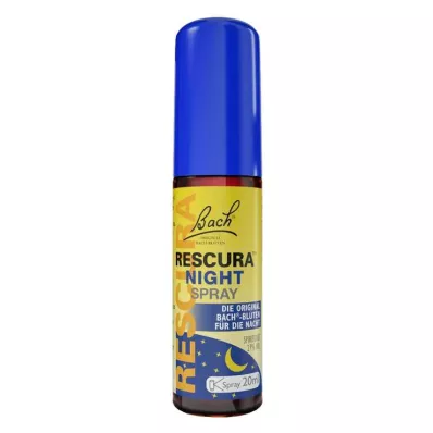 Bach Flowers Original Rescura Night Spray with alcohol, 20 ml