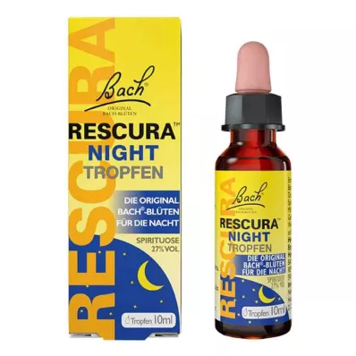 BACHBLÜTEN Original Rescura Night Tro.m.Alcohol, 10 ml