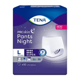 TENA PANTS night super L disposable trousers, 10 pcs