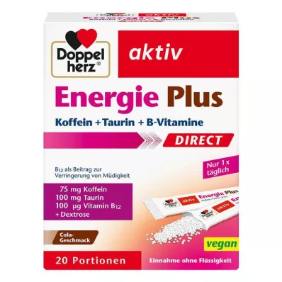 DOPPELHERZ Energy Plus DIRECT Pellets, 20 pcs