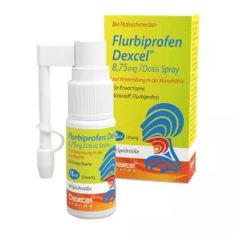 FLURBIPROFEN Dexcel 8.75 mg/dos.spray oral cavity, 15 ml