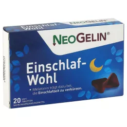 NEOGELIN Einschlaf-Wohl chewable tablets, 20 pcs