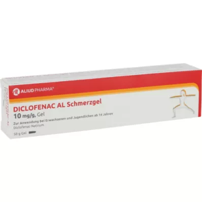 DICLOFENAC AL Pain gel 10 mg/g, 50 g