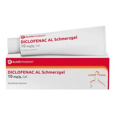 DICLOFENAC AL Pain gel 10 mg/g, 50 g