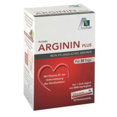 ARGININ PLUS Vitamin B1+B6+B12+Folic Acid Sticks, 30X5.9 g