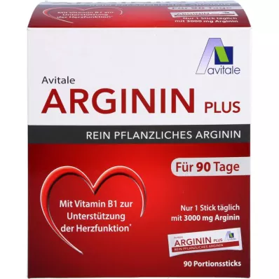 ARGININ PLUS Vitamin B1+B6+B12+Folic Acid Sticks, 90X5.9 g
