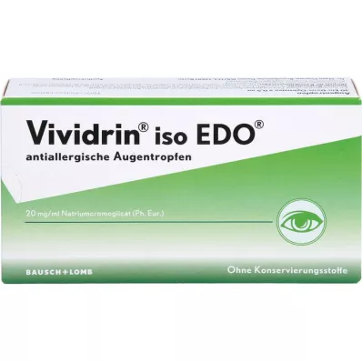 VIVIDRIN iso EDO anti-allergic eye drops, 30X0.5 ml