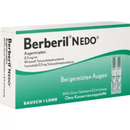 BERBERIL N EDO Eye drops, 30X0.5 ml