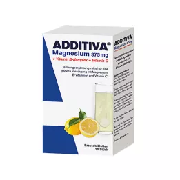 ADDITIVA Magnesium 375 mg+Vitamin B Complex+Vit.C, 20X6 g