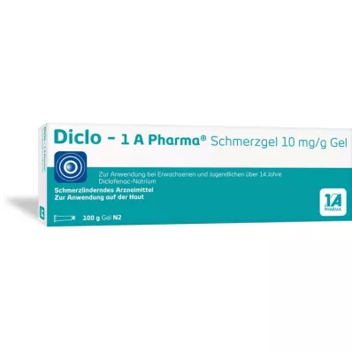 DICLO-1A Pharma Pain Gel 10 mg/g, 100 g