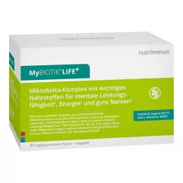 MYBIOTIK LIFE+ Combination pack 30x1.5 g Plv.+60 Caps., 1 pc