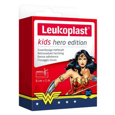 LEUKOPLAST kids plaster hero Wonder Woman 6 cmx1m, 1 pc