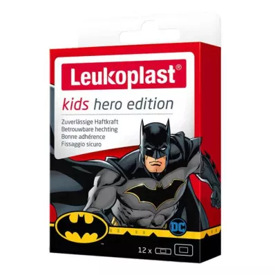 Leukoplast kids strips hero Batman mix, 12 pcs Leukoplast kids strips hero Batman mix, 12 pcs