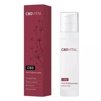 CBD VITAL Anti-Wrinkle Cream Premium, 50 ml CBD VITAL Anti-Wrinkle Cream Premium, 50 ml