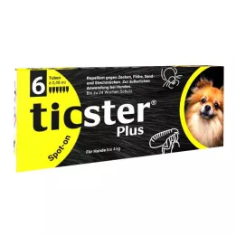 TICSTER Plus spot-on liquid for dog up to 4kg, 6X0.48 ml