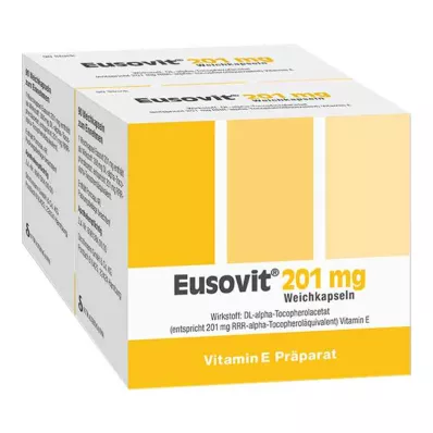 Eusovit 201 mg soft capsules (180 pieces) Eusovit 201 mg soft capsules (180 pieces)