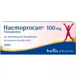 HAEMOPROCAN 100 mg film-coated tablets, 50 pcs