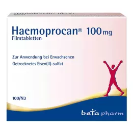 HAEMOPROCAN 100 mg film-coated tablets, 100 pcs