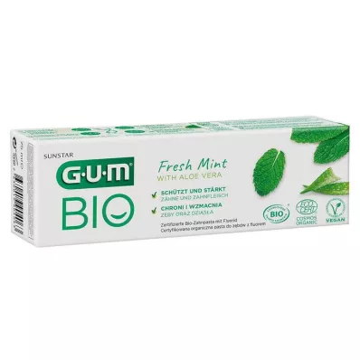 GUM Organic toothpaste fresh mint, 75 ml GUM Organic toothpaste fresh mint, 75 ml
