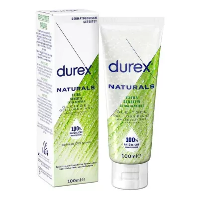 DUREX naturals lubricant gel extra sensitive, 100 ml DUREX naturals lubricant gel extra sensitive, 100 ml