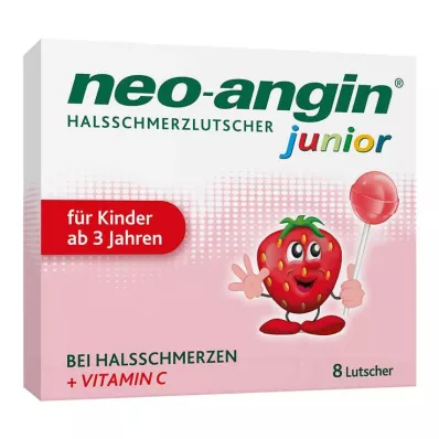 neo-angin® junior sore throat lollipops, 8 pcs neo-angin® junior sore throat lollipops, 8 pcs