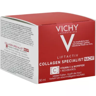 VICHY LIFTACTIV Collagen Specialist Night Cream, 50 ml