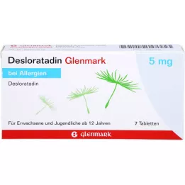 DESLORATADIN Glenmark 5 mg tablets, 7 pc