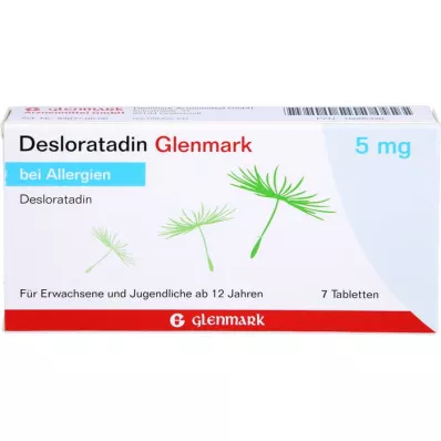 DESLORATADIN Glenmark 5 mg tablets, 7 pc