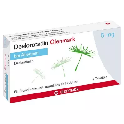 DESLORATADIN Glenmark 5 mg tablets, 7 pc