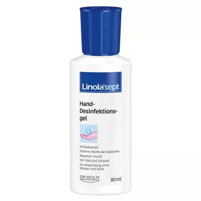 Linola Sept hand disinfectant gel, 80 ml Linola Sept hand disinfectant gel, 80 ml