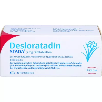 DESLORATADIN STADA 5 mg film-coated tablets, 20 pcs