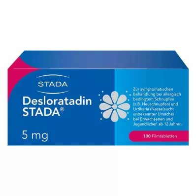 Desloratadine STADA® 5 mg film-coated tablets, 100 pcs Desloratadine STADA® 5 mg film-coated tablets, 100 pcs