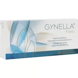 GYNELLA Flora Vaginal Suppositories, 10 pcs