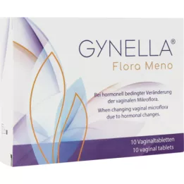 GYNELLA Flora Meno vaginal tablets, 10 pcs