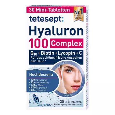 Tetesept Hyaluron 100 Complex film-coated tablets (30 pieces) Tetesept Hyaluron 100 Complex film-coated tablets (30 pieces)