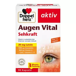 DOPPELHERZ Augen Vital Sehkraft aktiv Capsules, 90 Capsules