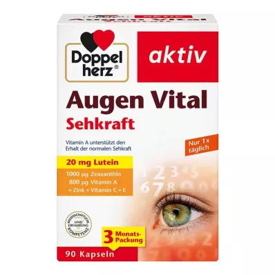 Doppelherz Eyes Vital Vision Capsules, 90 pcs Doppelherz Eyes Vital Vision Capsules, 90 pcs