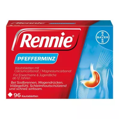 RENNIE Chewable tablets, 96 pcs RENNIE Chewable tablets, 96 pcs