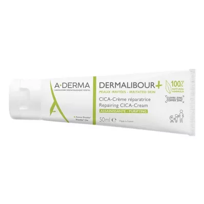 A-DERMA DERMALIBOUR+ CICA repairing cream, 50 ml A-DERMA DERMALIBOUR+ CICA repairing cream, 50 ml