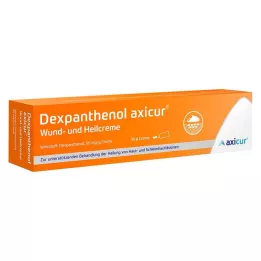 DEXPANTHENOL axicur wound and healing cream 50 mg/g, 50 g