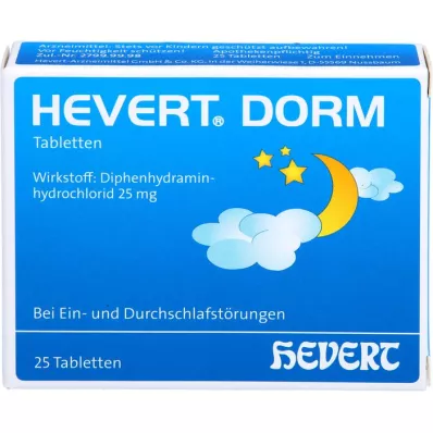 HEVERT DORM Tablets, 25 pc